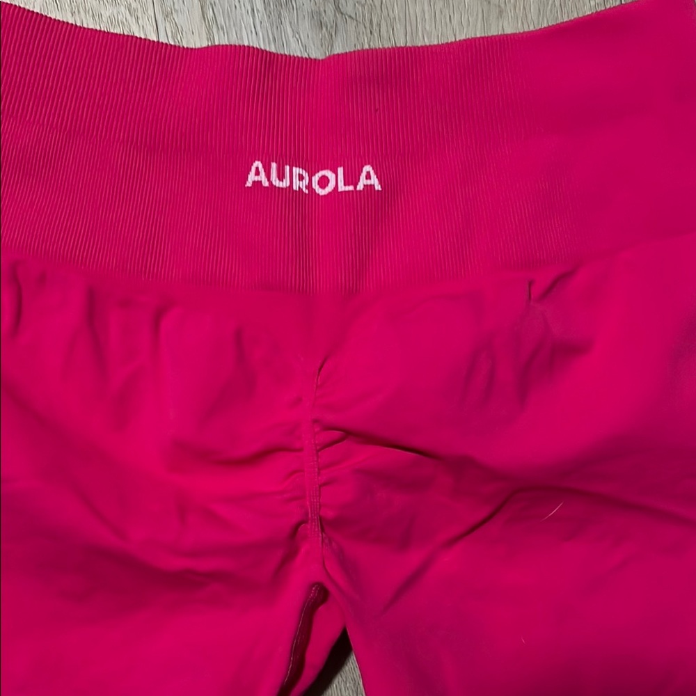 Aurora Hot Pink Biker Shorts
